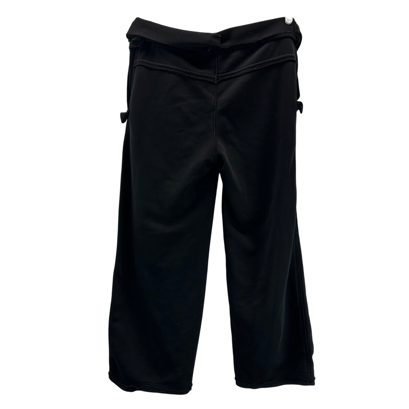 Aakasha Cotton Overlapped Front Pants Black Med Lagenlook Artsy — image 3 of 8